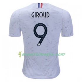 Divisa di Calcio Francia Giroud 9 Trasferta Mondiali 2018